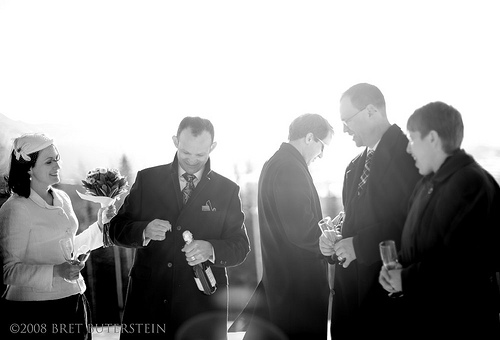 "Wedding Photo: Champagne" by Jason Swihart